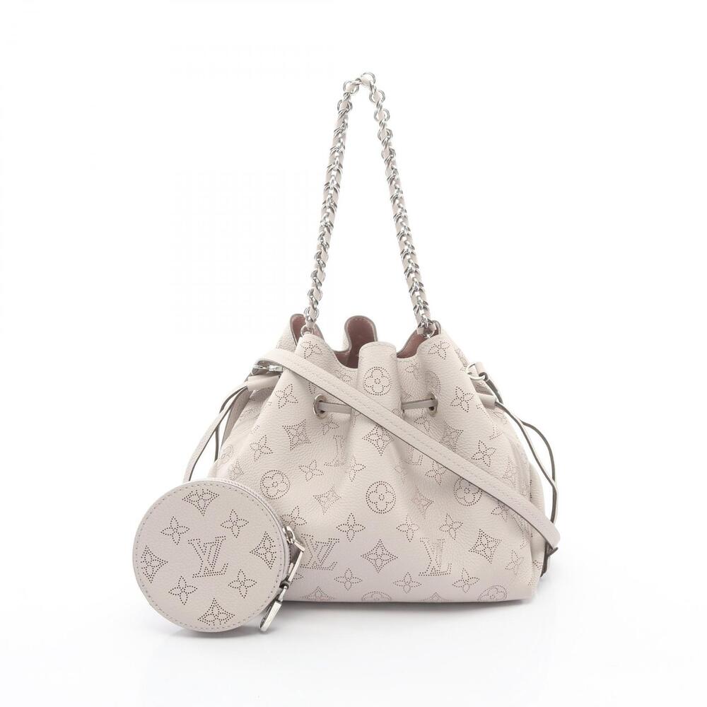Louis Vuitton Bella Handbag Leather Mahina Pink Blume